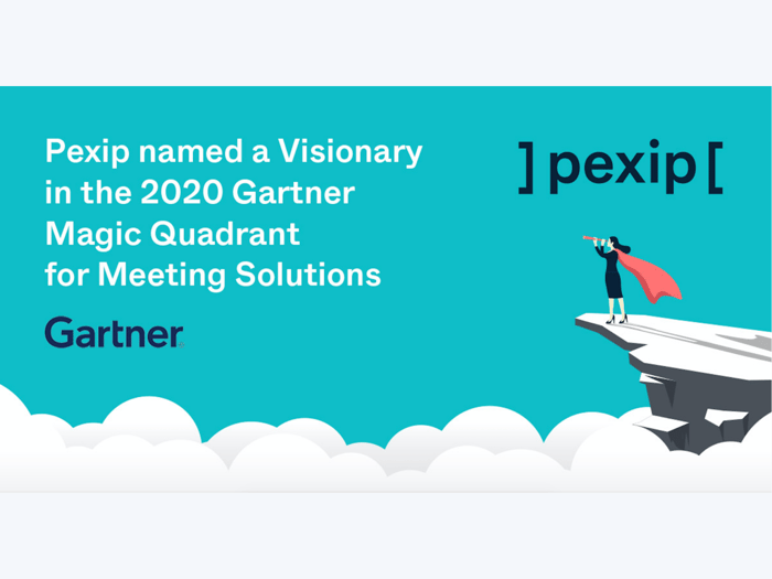 Pexip named a Visionary in Gartner Magic Quadrant for meeting solutions for the second year in a row