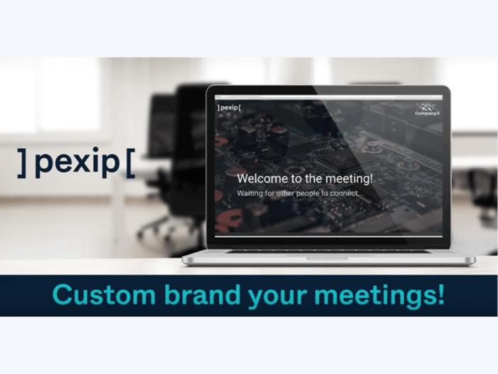 Pexip introduces custom branded meetings