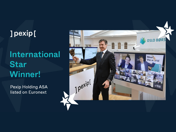 Pexip wins European Small and Mid-Cap award