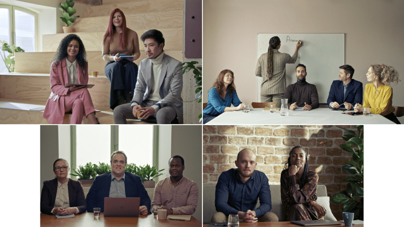 Pexip's AI powered adaptive composition video conferencing feature