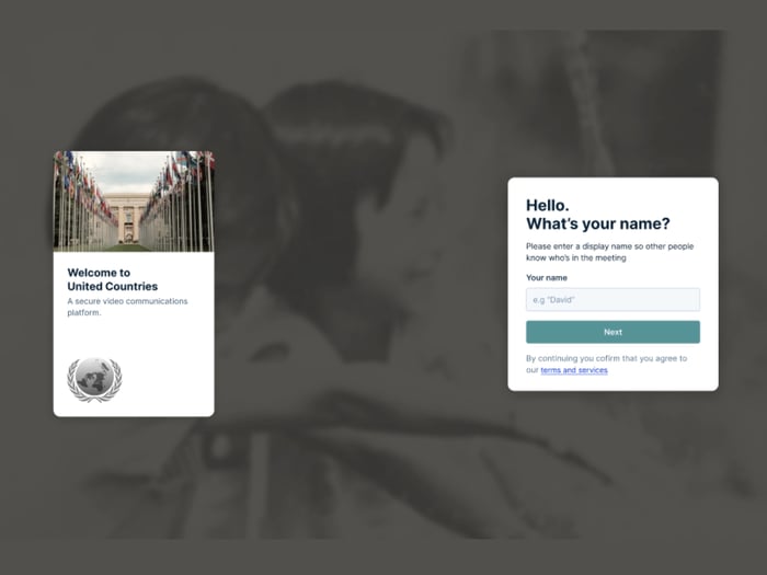 Make your video meetings a custom branded experience