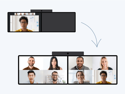 Direct-Guest-Join-vs-Pexip-Connect-for-Teams-Rooms-Dual-screen-video-meeting-only