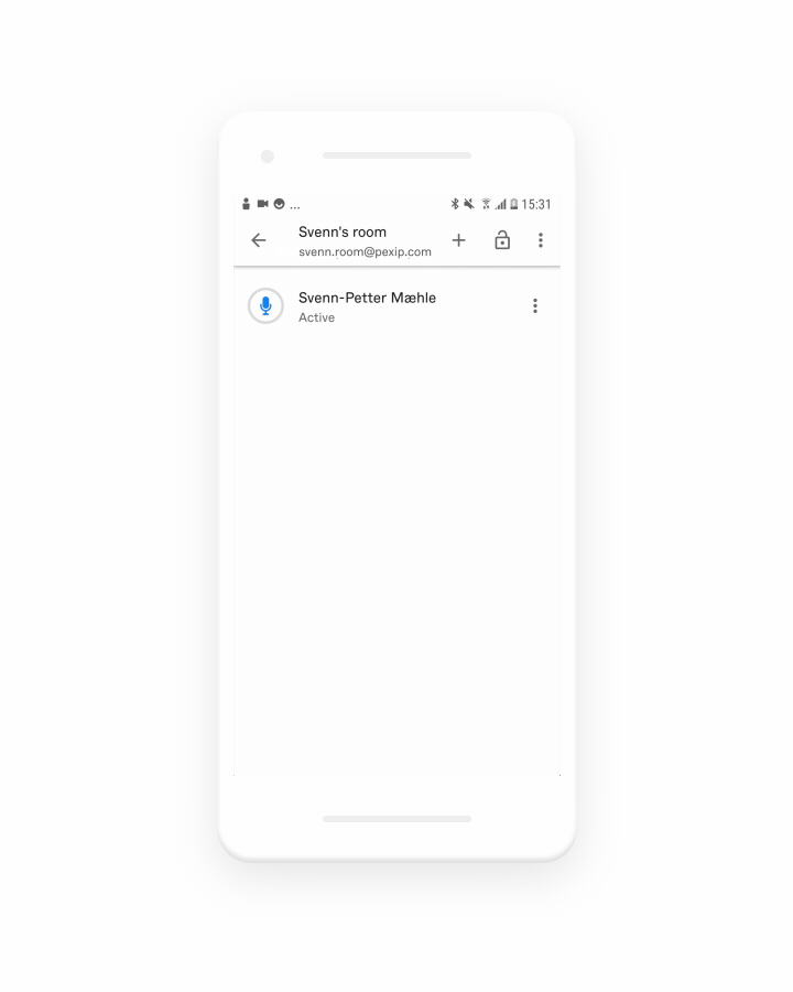 Pexip Service Android 3.1 release: Mute current & future guests on entry and much more
