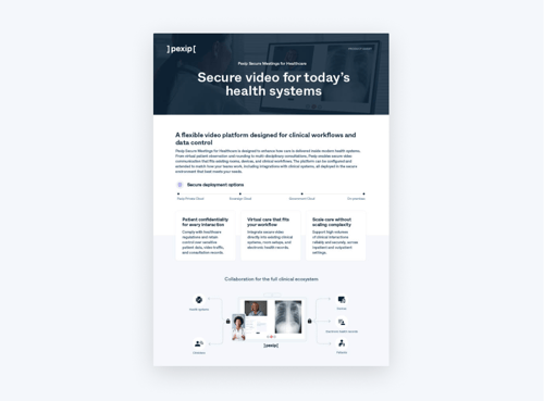 Pexip_Secure_Meetings_Healthcare