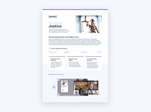 Pexip_Secure_Meetings_Justice_Product_Sheet_Thumbnail_2024