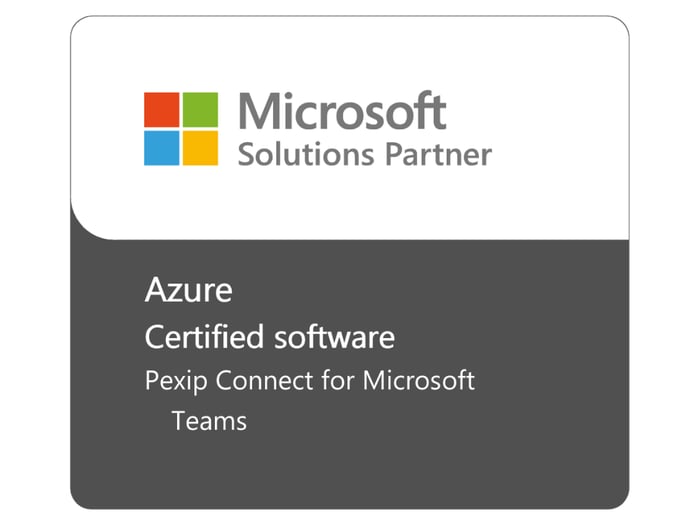 Pexip Connect for Microsoft Teams earns certified software designation