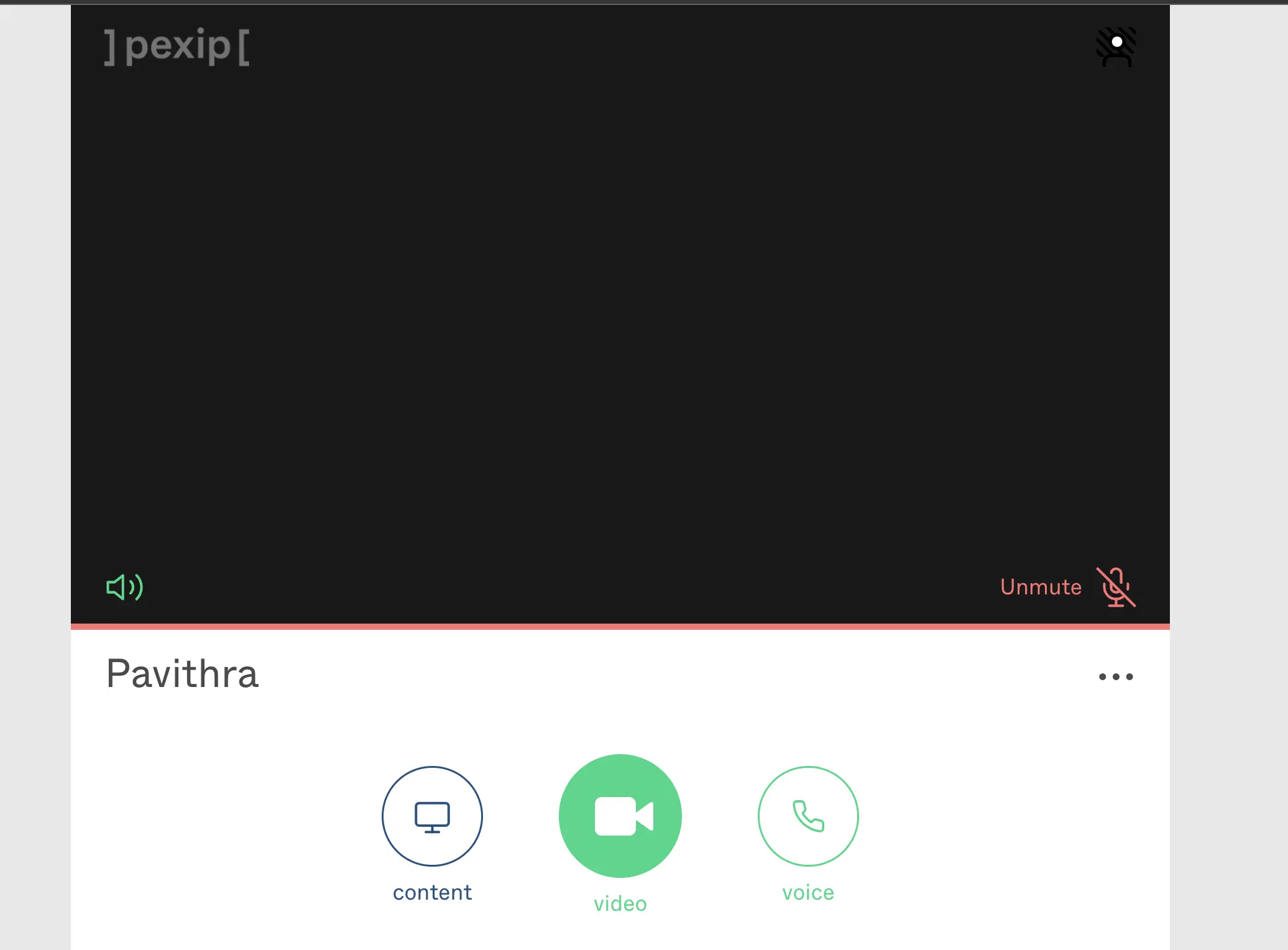 4. RocketChat Pexip - Video interface