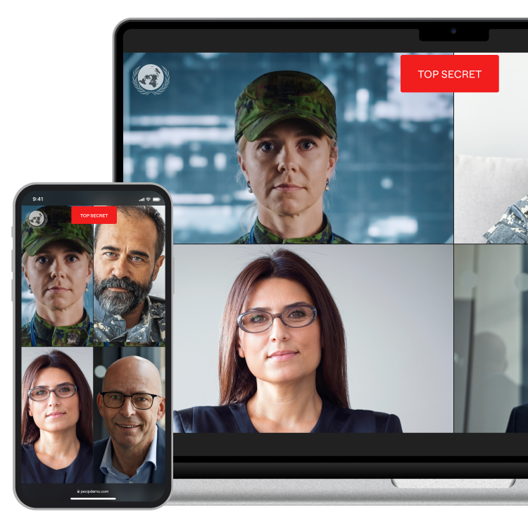 Secure-video-collaboration-on-laptop-mobile-devices