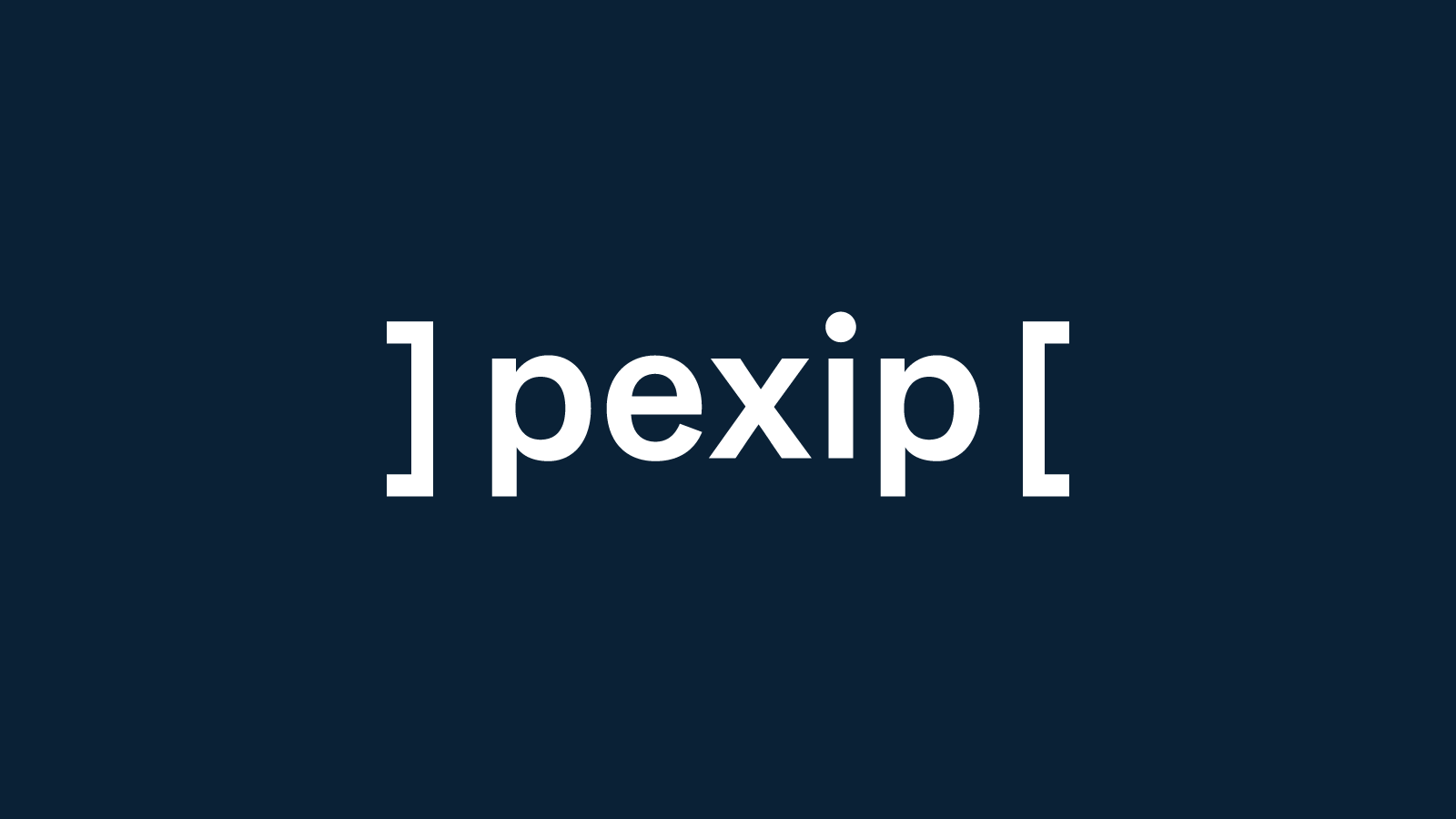 Pexip negative watermark logo